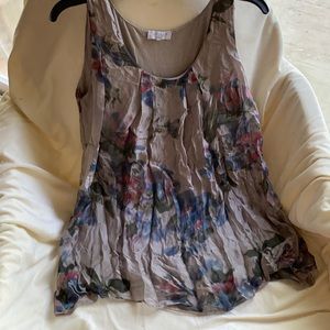 Italian Silk Lined Top NeverUsed